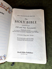 KJV – LARGE Print Reference Holy Bible, Black Genuine Leather, World 956C