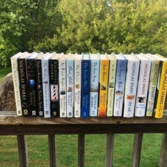 1st ed 1st Print NICHOLAS SPARKS BUNDLE 23/25 books 92% complete collection