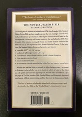 The New Jerusalem Bible: The Complete Text of the Ancient Cannon of Scriptures
