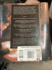 The Broadview Anthology of Victorian Poetry & Poetic Theory, , 9781551111001