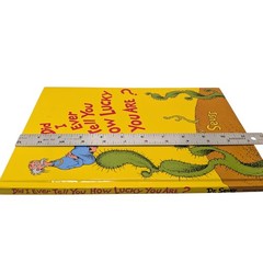 Did I Ever Tell You How Lucky You Are By Dr Seuss Hardcover Book 1973 Vintage