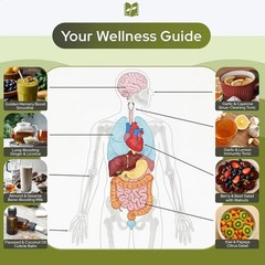 The Natural Healing Handbook Spiral-Bound Guide for Herbal Remedies & Natural