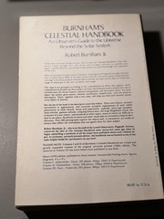 3 Volume Set BURNHAM’S CELESTIAL HANDBOOK ~ 1978 PAPERBACK