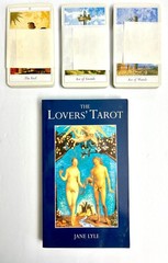 The Lover’s Tarot For Affairs of the Heart by Jane Lyle Book + Tarot Deck Cards