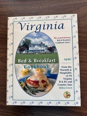 Virginia Bed Breakfast Cookbook 2005 spiral hardback 325 pages