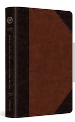 ESV Journaling New Testament : Trutone, Brown/Cordovan, Portfolio