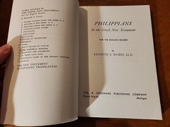 Word Studies Philippians, Kenneth S. Wuest paperback 1975