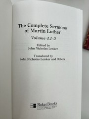 Complete Sermons of Martin Luther 7 Volumes Full Set Hardcover Red & Gold Baker