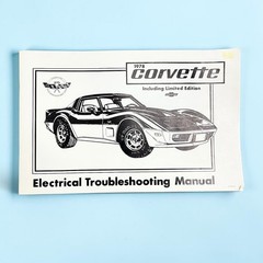 1978 Chevrolet Corvette Electrical Troubleshooting Manual ST-361-78, 25th Anniv.