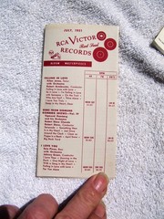 July 1951 RCA VICTOR Red Seal Records Supplement RECORD CATALOG LP 33 45 78