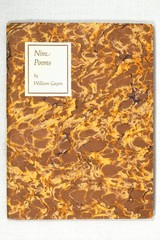 NINE POEMS by William Goyen Signed Limited Edition