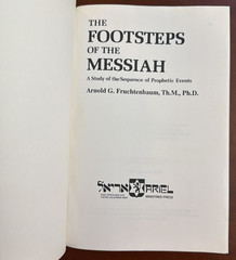 The Footsteps of the Messiah Arnold G Fruchtenbaum 1997 Prophecy Study PB