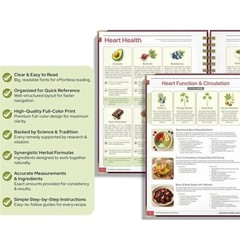 The Natural Healing Handbook Spiral-Bound Guide for Herbal Remedies & Natural