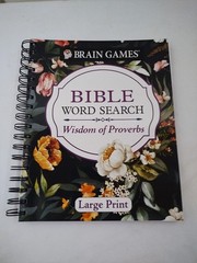 Brain Games – Bible Word Search: Wisdom of Proverbs Large Print Jesus Religion
