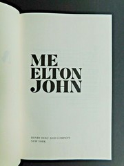 ELTON JOHN 2019 autobiography true 1st ME Unread memoir 372 pages photos HCDJ