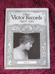 New VICTOR RECORDS Apr 1917 Alma Gluck Lucia Sextet Victrola Supplement CATALOG