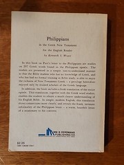 Word Studies Philippians, Kenneth S. Wuest paperback 1975