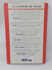 Avenue of Spies Alex Kershaw A True Story of Terror, Espionage, and Resistance