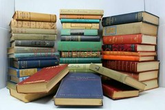 Lot of 10 Vintage Old Rare Antique Hardcover Books – Mixed Color – Random
