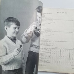 Patterns 1962 Bernat Handicrafter Classics for Girls and Boys Book 103 72 pages