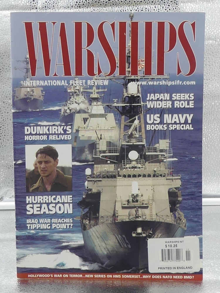 Warships International Fleet Review Printed In England Staple Bound 56 Pages Mag