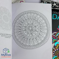 Mandalas Coloring Books For Meditation Adult Relaxation Stress Relief Set Of 6