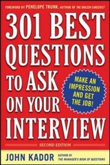 301 Best Questions to Ask on Your Intervie- paperback, 9780071738880, John Kador