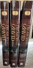 The Treasury Of David 3 Volume Set Hardcover By Charles H. Spurgeon Psalms 1-150