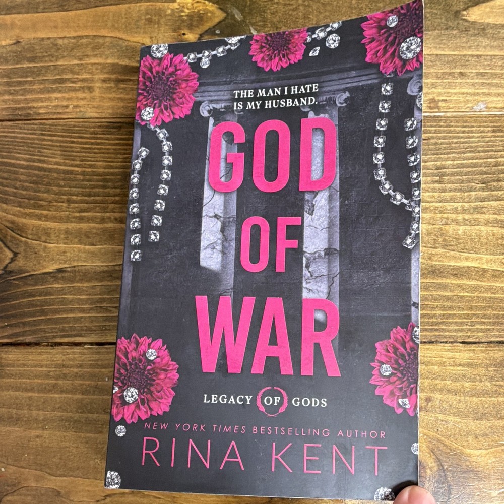 Rina Kent God of War Paperback Romance Novel Legacy of Gods Series Vol. 6 2025