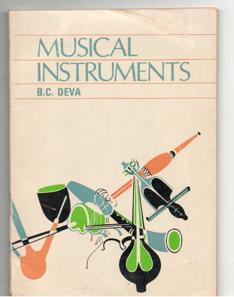 India, Musical Instruments B C Deva 1985 New Delhi