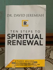 Ten Steps to Spiritual Renewal Study Guide by Dr. David Jeremiah (2021, Paperbac