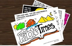 DIGITAL- 2026 BIBLE TIMES ACTIVITY COLOR BOOK vol 1 GENESIS 1*PRINT REQ’D* 11pgs