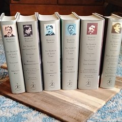 Marcel Proust In Search of Lost Time Modern Library HC Box Set 2003 English