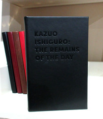 The Remains of the Day Kazuo Ishiguro Leather Bound Hardcover Black