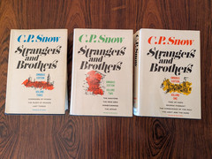 3 Volume Set | Strangers & Brothers | C.P. Snow | Omnibus Trilogy | 1972 | HCDJ