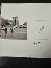 RARE Signed HP|PH A Book Like A Rockalbum! By Hans-Peter van Velthoven 830/1000