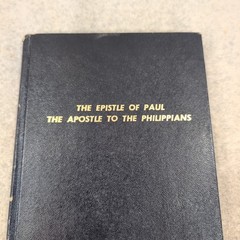 The Epistle of Paul the Apostle to the Philippians Oliver B Greene 1977 VG