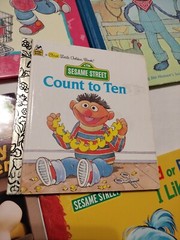 Vintage 80’s Sesame Street Mixed Lot Of 9