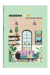 Hinkler Art Making Modern Living Coloring Book for Adults 72 Pages