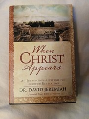 When Christ Appears By Dr. David Jeremiah (2018) Hardcover NEW