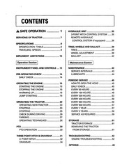 Kubota Tractor M4700 M5400 Operators Manual : 72 Pages