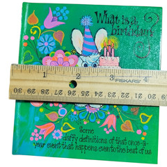 Vintage 1960’s What is a Birthday American Greetings Sunbeam Library Book