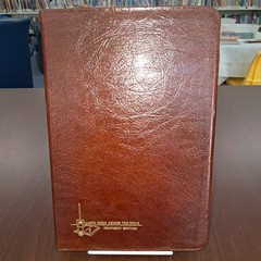 OPEN BIBLE PROPHECY EDITION HOLY BIBLE KJV GENUINE LEATHER GODS NEWS BEHIND NEWS