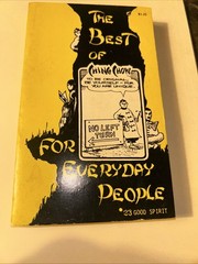 1975 The Best of Ching Chow Cartoons Paperback Book Papa Rich