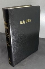 Holy Bible-King James Version 1972 Thomas Nelson Publication-Leather Bound-MINT!