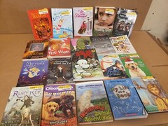 Lot of 50 Chapter INSTANT LIBRARY Children Young Adult RANDOM UNSORTED BOOKS MIX