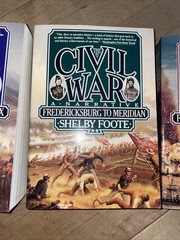 The Civil War : A Narrative – 3 Volume Set by Shelby Foote (Paperback, NO BOX)