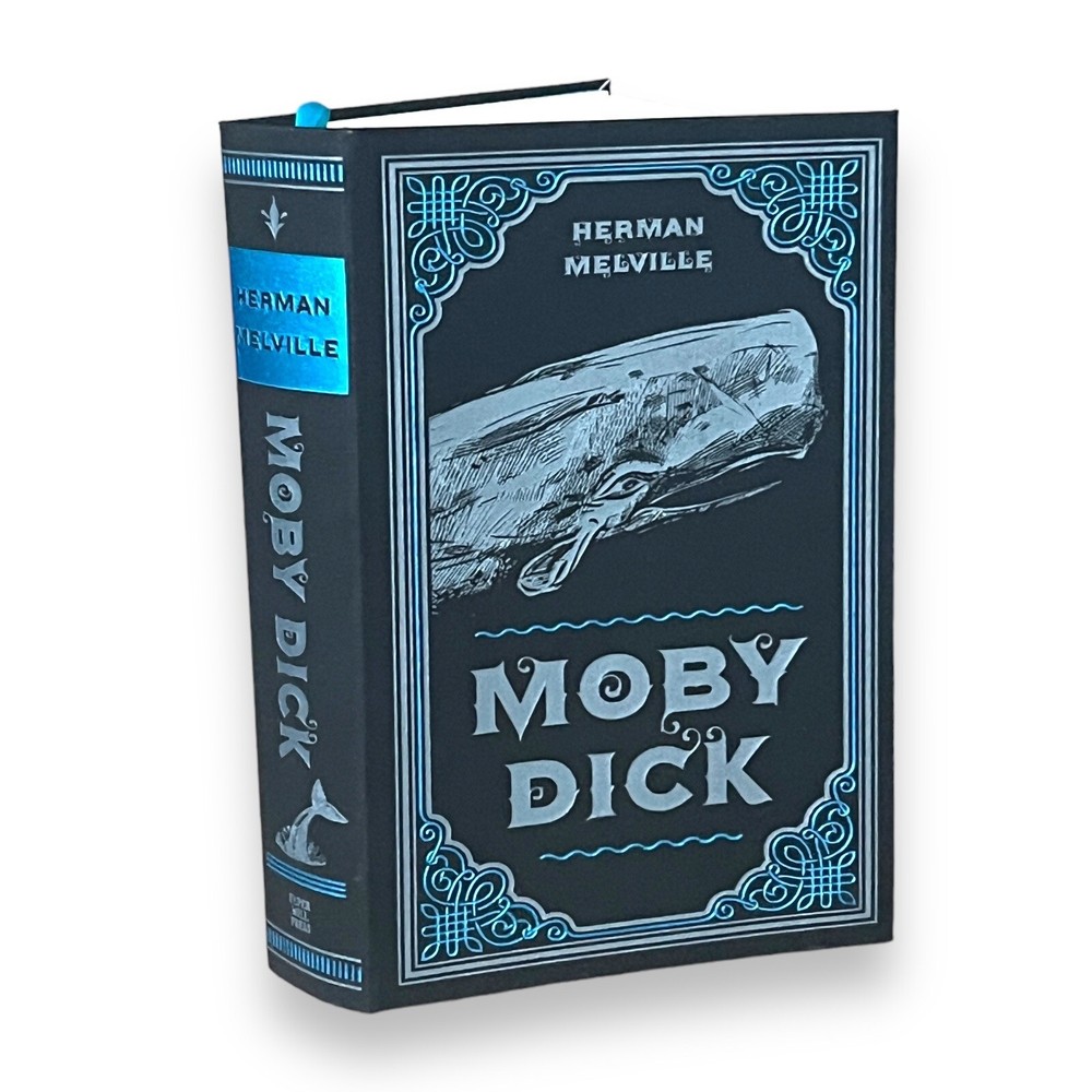 MOBY DICK by Herman Melville Soft Faux Leather Flexi Bound Classics Gift Book