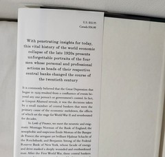 Lords of Finance The Bankers Who Broke the World Hardcover DJ The Penguin Press