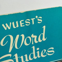 Wuest’s Word Studies 3 Books Romans Galatians I Peter Greek New Testament PB